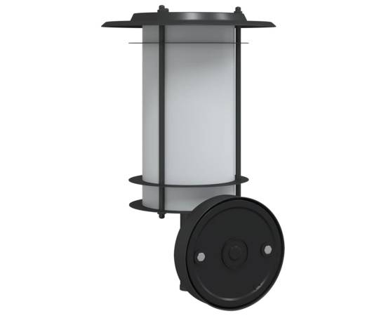 Lampă exterioară de perete, negru, oțel inoxidabil, 6 image