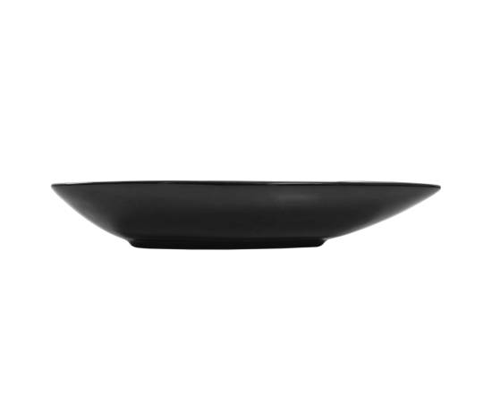 Chiuvetă din ceramică, negru, 645 x 455 x 115 mm, triunghi, 6 image