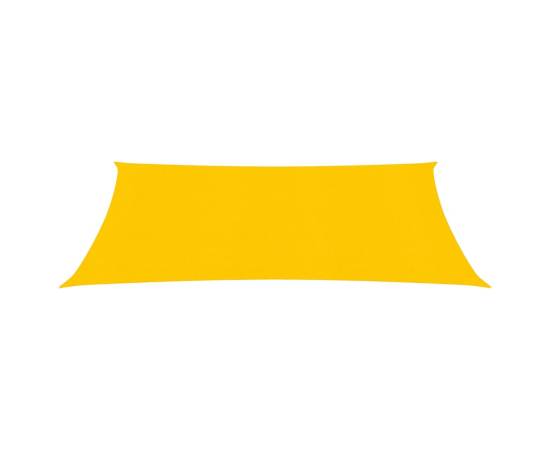 Pânză parasolar, galben, 3x5 m, hdpe, 160 g/m², 2 image