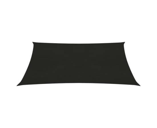Pânză parasolar, negru, 2x2,5 m, hdpe, 160 g/m², 2 image