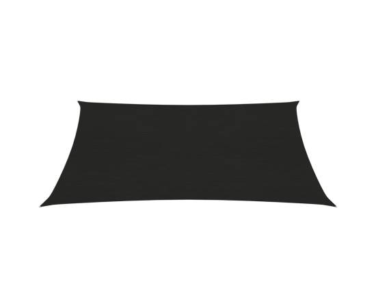 Pânză parasolar, negru, 2x3,5 m, hdpe, 160 g/m², 2 image