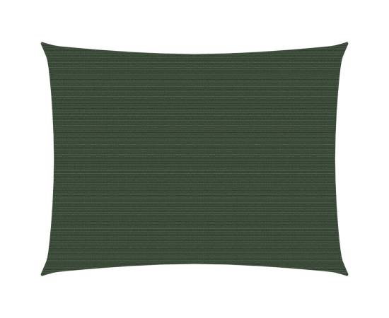 Pânză parasolar, verde închis , 2x2,5 m , hdpe,160 g/m²