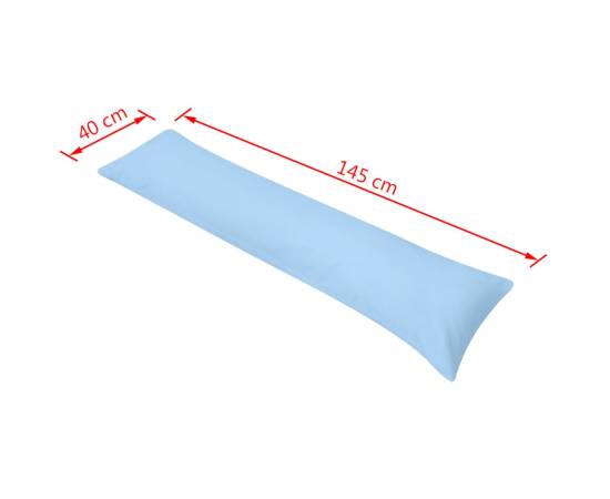 Pernă laterală de corp pentru dormit, 40 x 145 cm, albastru, 4 image