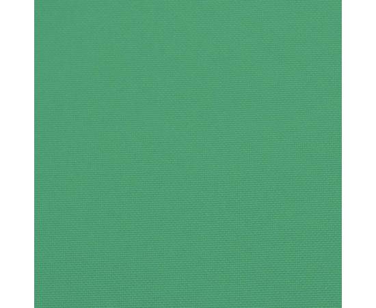 Pernă pentru taburet din paleți, verde, material textil, 6 image