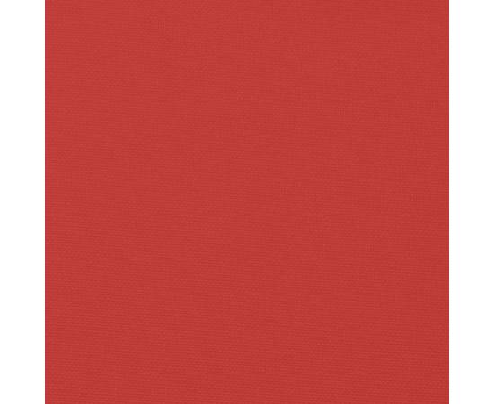 Perne cu spătar mic, 2 buc. roșu 100x50x3 cm textil oxford, 8 image