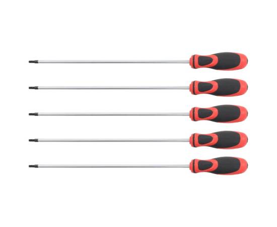 Set de șurubelnițe cu cap torx, 5 piese, 300 mm, 2 image