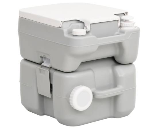 Set portabil cu toaletă și rezervor de apă pentru camping, 5 image