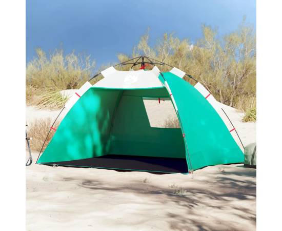 Cort camping 2 persoane verde marin impermeabil setare rapidă