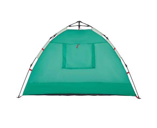 Cort camping 2 persoane verde marin impermeabil setare rapidă, 8 image