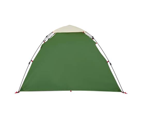 Cort de camping cupolă 3 persoane, setare rapidă, verde, 9 image