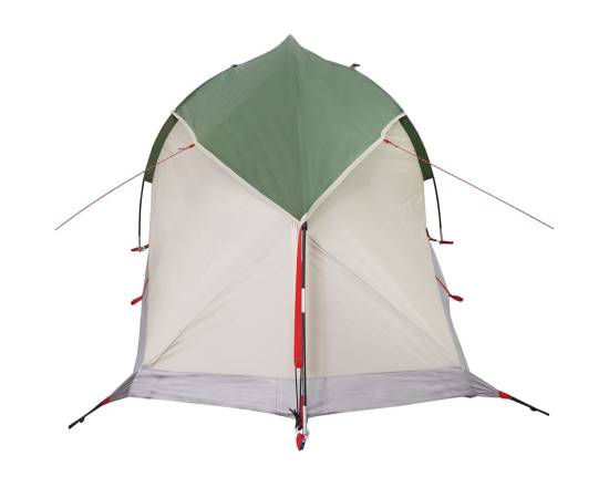 Cort de camping cupolă pentru 1 persoană, verde, impermeabil, 9 image