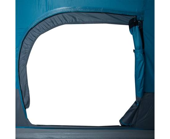 Cort de camping cupolă pentru 2 persoane, albastru, impermeabil, 11 image
