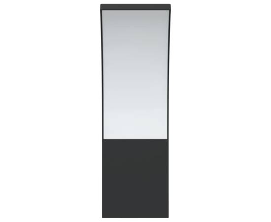 Lămpi exterioare de perete cu led 2 buc. negru, aluminiu turnat, 5 image