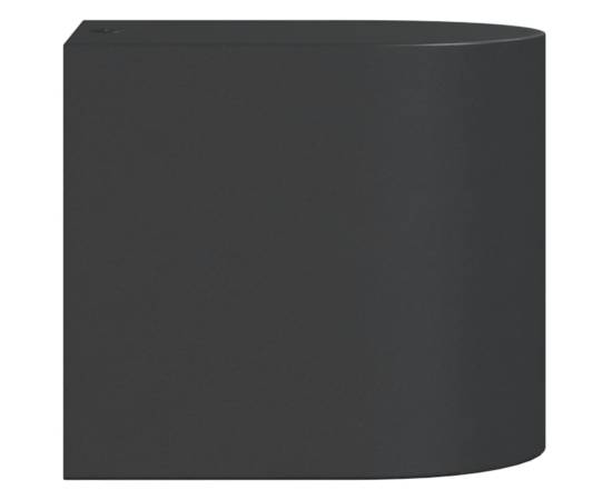 Lampă exterioară de perete, negru, aluminiu turnat sub presiune, 5 image