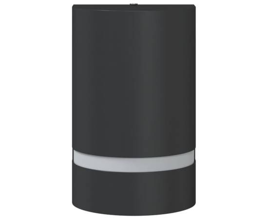 Lampă exterioară de perete, negru, aluminiu turnat sub presiune, 4 image