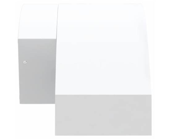 Lampă exterioară de perete cu led/senzor, alb, aluminiu turnat, 6 image