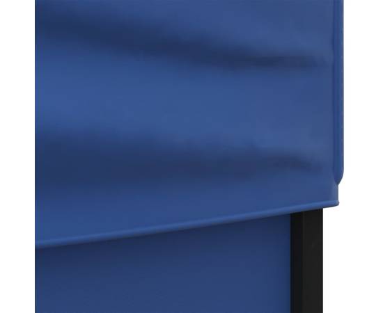 Cort pliabil pentru petrecere, pereți laterali, albastru, 3x3 m, 6 image