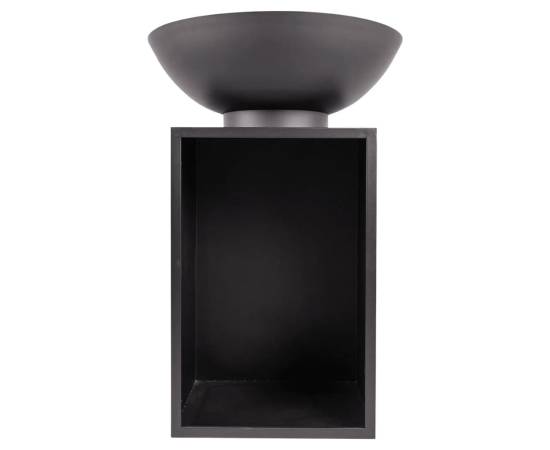 Redfire Șemineu de grădină cu grătar clasic "onyx", 60 cm, cu husă, 2 image