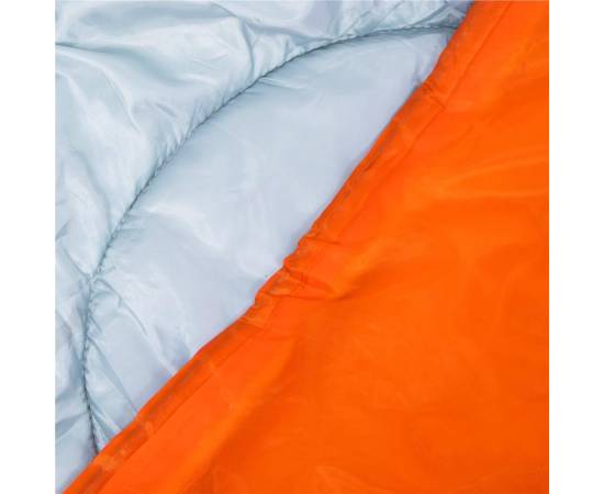 Sac de dormit, turistic, 2 in 1, portocaliu, 205x73 cm, springos, 10 image