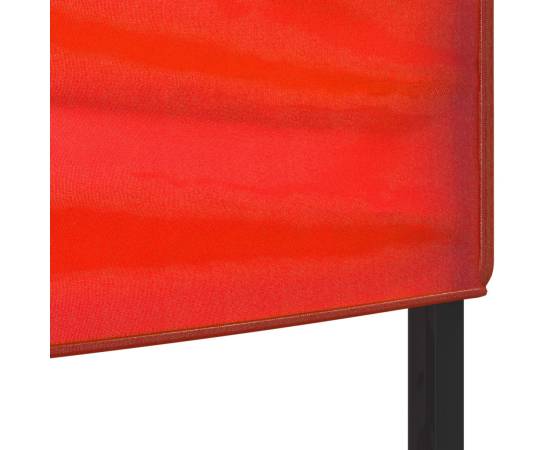 Cort pliabil pentru petrecere, roșu, 2x2 m, 4 image