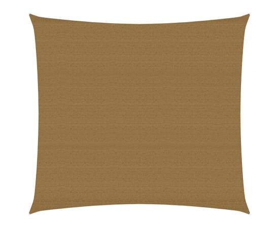 Pânză parasolar, taupe, 2x2,5 m, hdpe, 160 g/m²