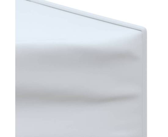Cort pliabil pentru petrecere, cu pereți laterali, alb, 2x2 m, 5 image