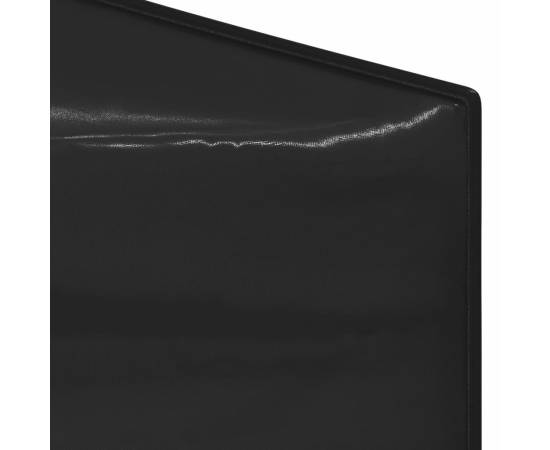 Cort pliabil pentru petrecere, negru, 2x2 m, 5 image