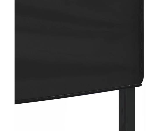 Cort pliabil pentru petrecere, negru, 2x2 m, 4 image