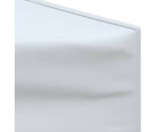 Cort pliabil pentru petreceri cu pereți lateral, alb, 3x6 m, 7 image