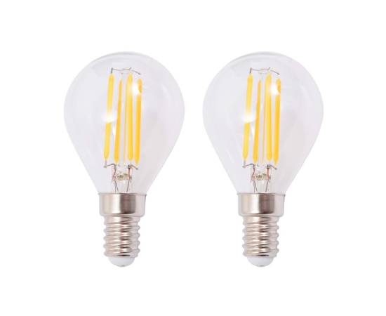 Lămpi de perete, 2 buc, cu 2 becuri led cu filament 8 w, 9 image