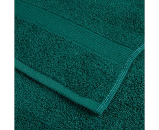 Prosoape mâini premium 4 buc verde 30x30 cm 600 gsm 100% bumbac, 6 image