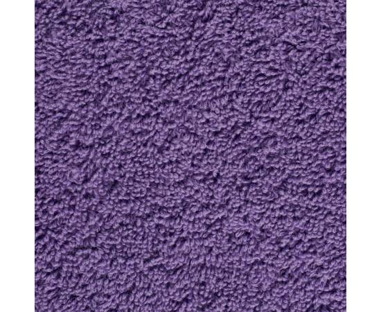 Prosoape mâini premium 4 buc violet 30x30cm 600 gsm 100% bumbac, 5 image