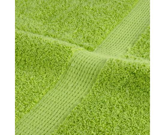 Prosoape premium 4 buc. verde măr 100x200cm 600 gsm 100% bumbac, 7 image