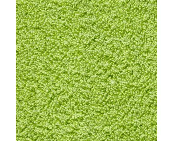 Prosoape mâini premium 10 buc verde 30x30cm 600 gsm 100% bumbac, 5 image