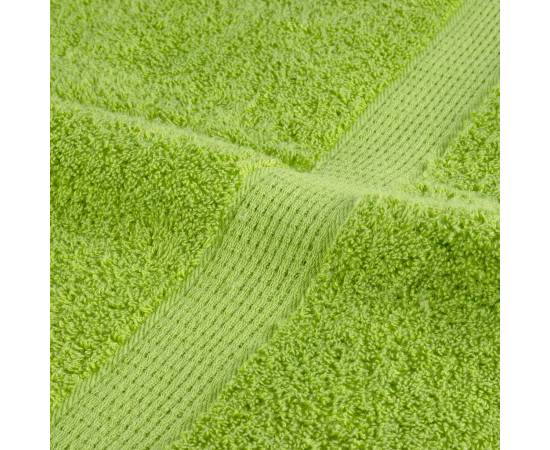 Prosoape mâini premium 10 buc verde 30x30cm 600 gsm 100% bumbac, 7 image