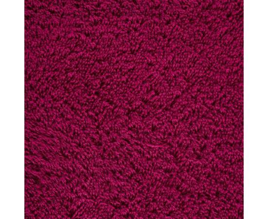 Prosoape premium 4 buc roșu bordo 100x200cm 600gsm 100% bumbac, 5 image