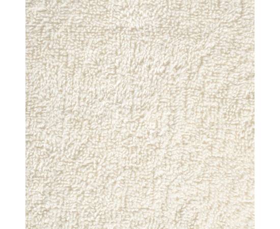 Prosoape mâini premium 2 buc. crem 30x30 cm 600 gsm 100% bumbac, 5 image