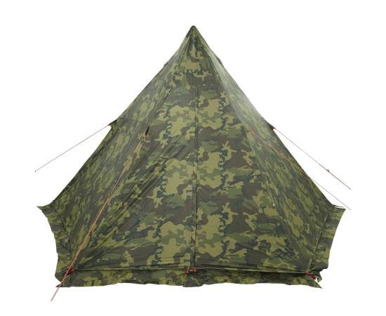 Cort de familie tipi pentru 6 persoane, camuflaj, impermeabil, 9 image