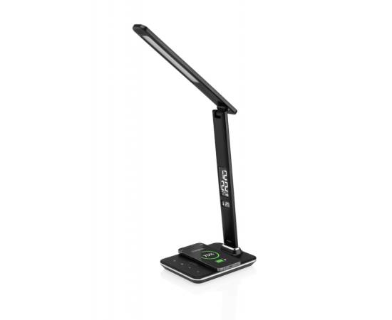 Lampa led de birou eta 1893 90000, 6.5 w, brat flexibil, lcd afisare ora si, 2 image