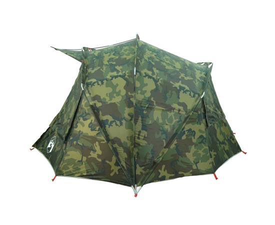 Cort de pescuit pentru 5 persoane, camuflaj, impermeabil, 8 image