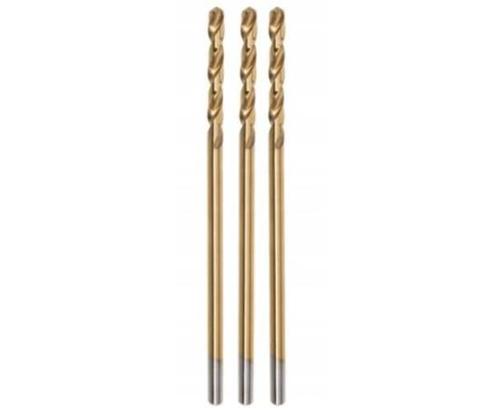 Burghiu pentru metal, nitrura de titan, 3 buc, 1.5 mm, jufisto