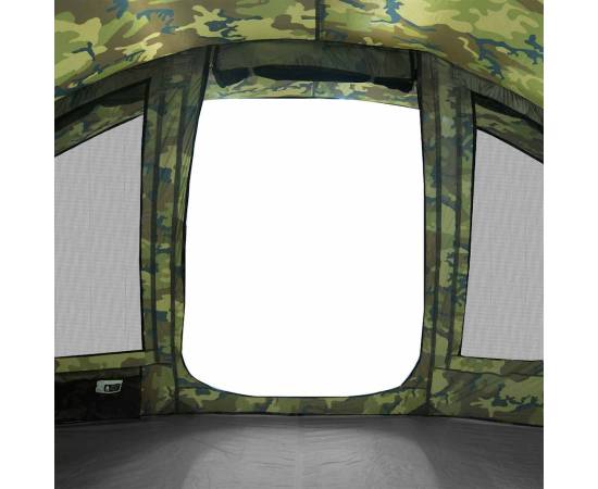 Cort de pescuit pentru 5 persoane, camuflaj, impermeabil, 10 image