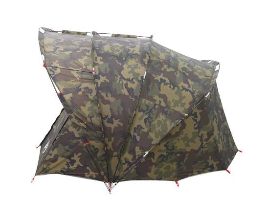 Cort de pescuit pentru 5 persoane, camuflaj, impermeabil, 8 image