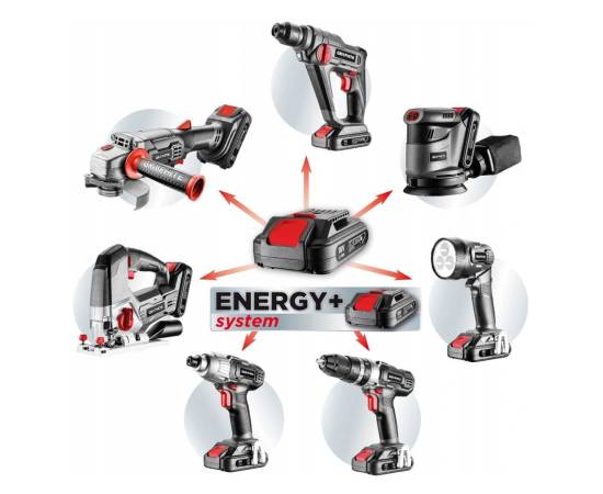 Acumulator 18 v, 2 ah, li-ion, graphite energy, 5 image