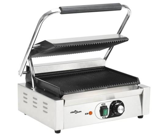 Grill panini cu striații, 43x30,5x20 cm, 2200 w, 3 image