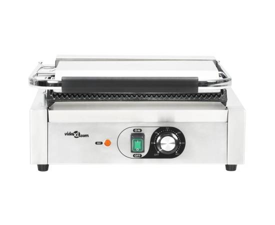 Grill panini cu striații, 43x30,5x20 cm, 2200 w, 7 image