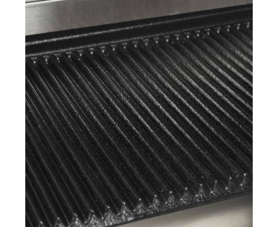 Grill panini cu striații, 43x30,5x20 cm, 2200 w, 11 image