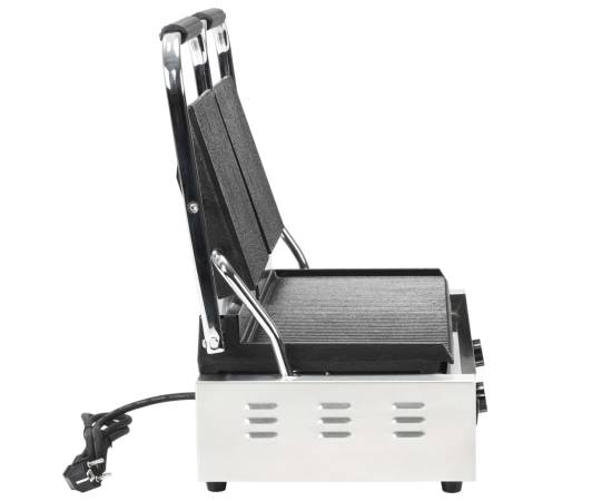 Grill panini dublu cu striații, 57x30,5x20 cm, 3600 w, 7 image