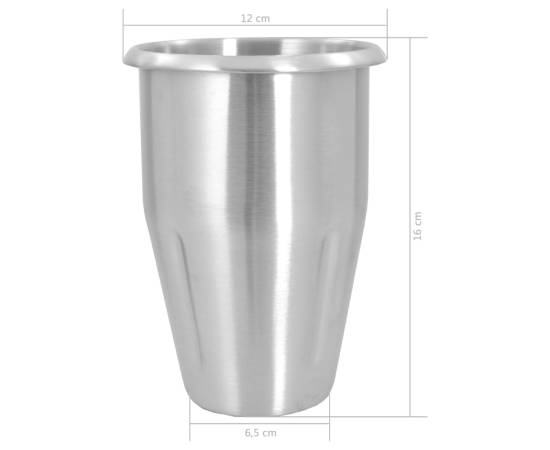 Mixer de milkshake, 1 l, oțel inoxidabil, 11 image