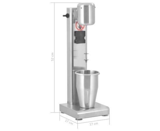 Mixer de milkshake, 1 l, oțel inoxidabil, 10 image